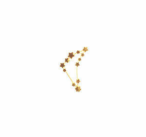 Capricorn constellation earring (single)