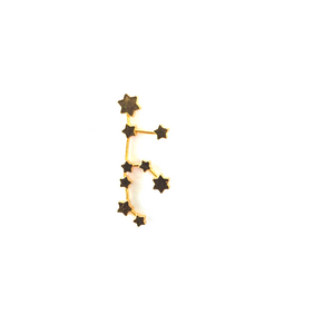 Virgo constellation earring (single)