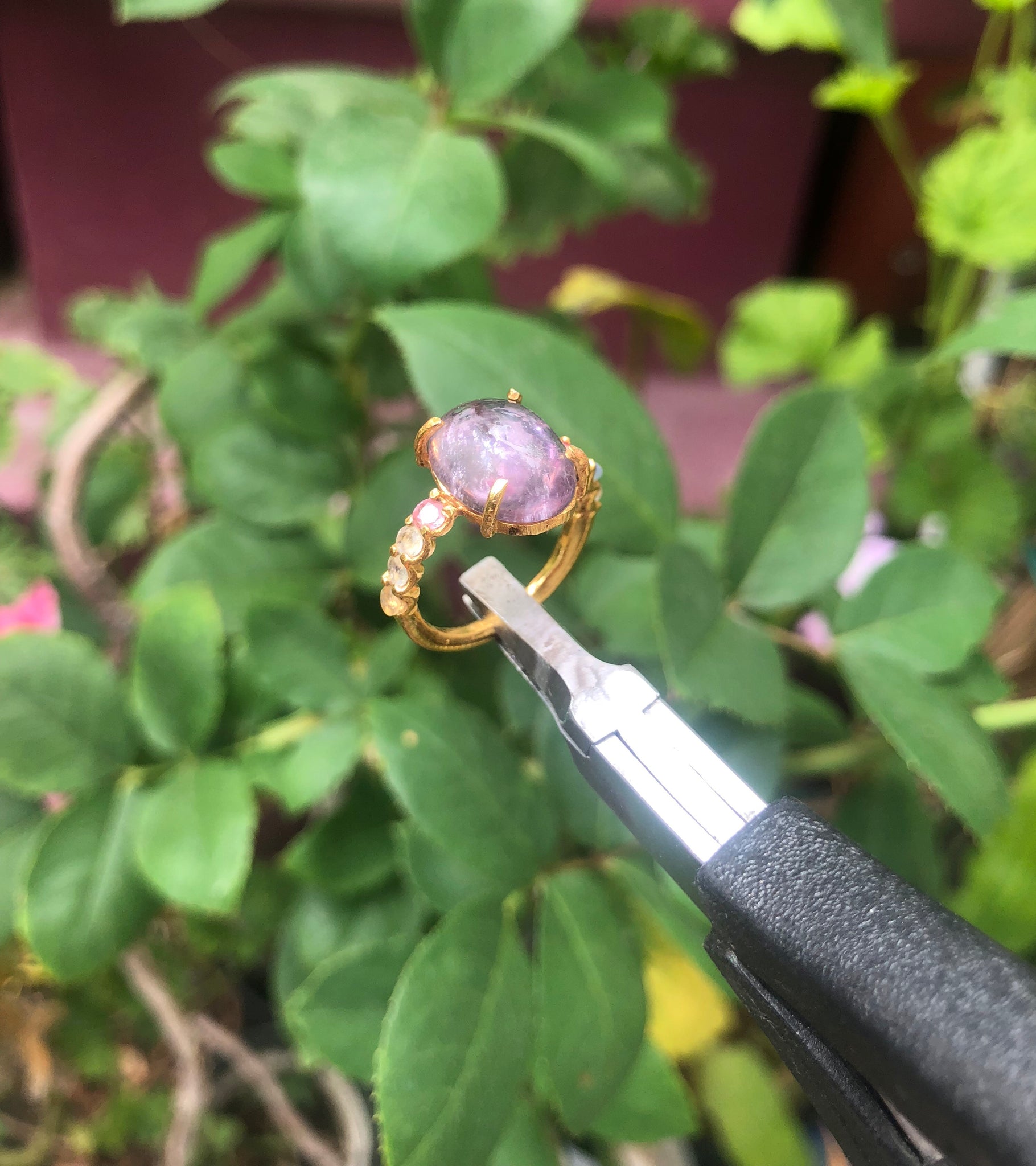 Amethyst × Pink Sapphire × Moonstone