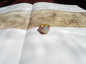 Opal × Pink Tourmaline
