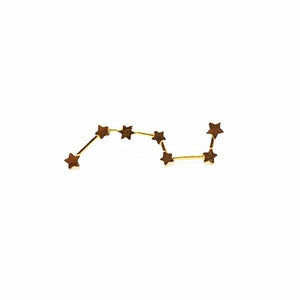 Big Dipper constellation earring (single)