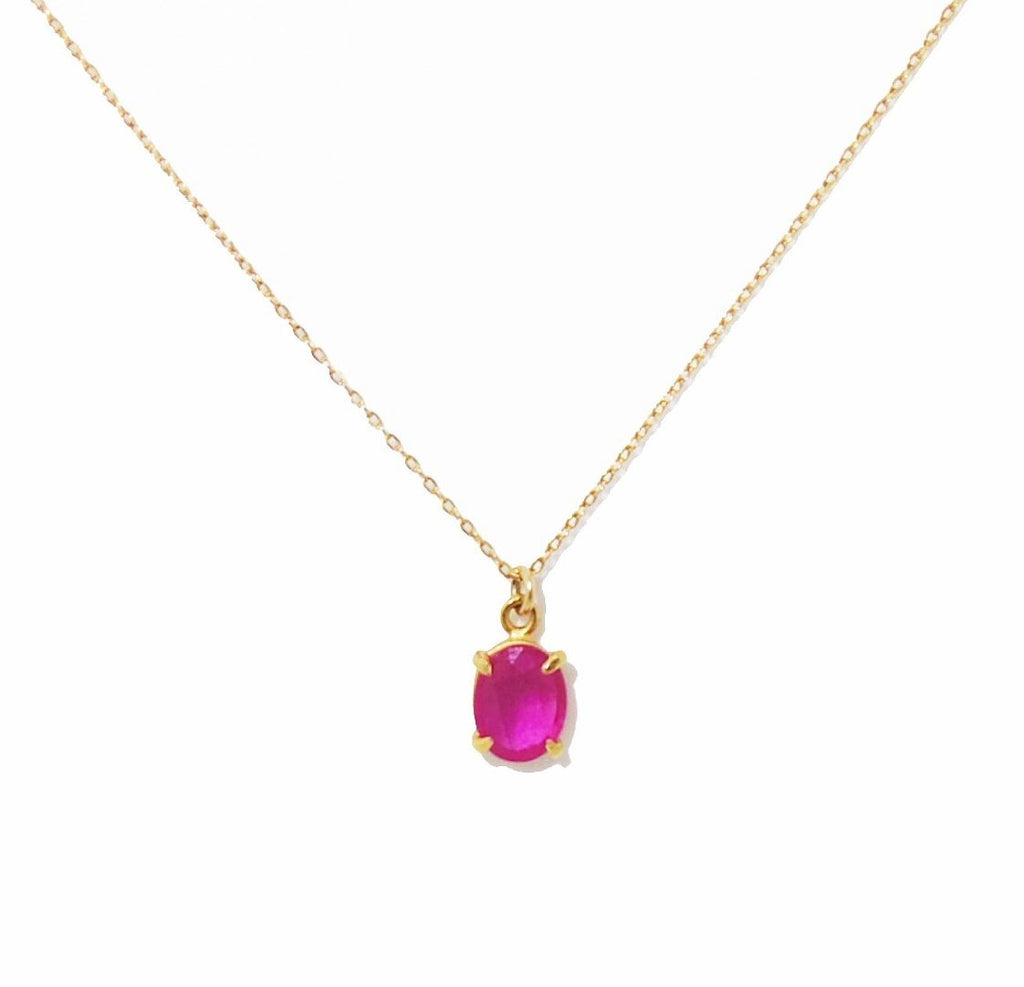 Pink Ruby Pendant