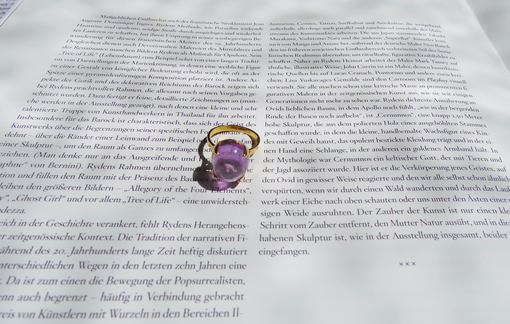 bibidi babidi amethyst ring