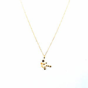 Aquarius Constellation pendant