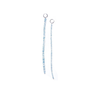 Twinkling Aquamarine Earring