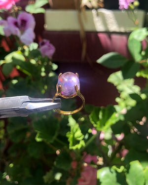 bibidi babidi amethyst ring