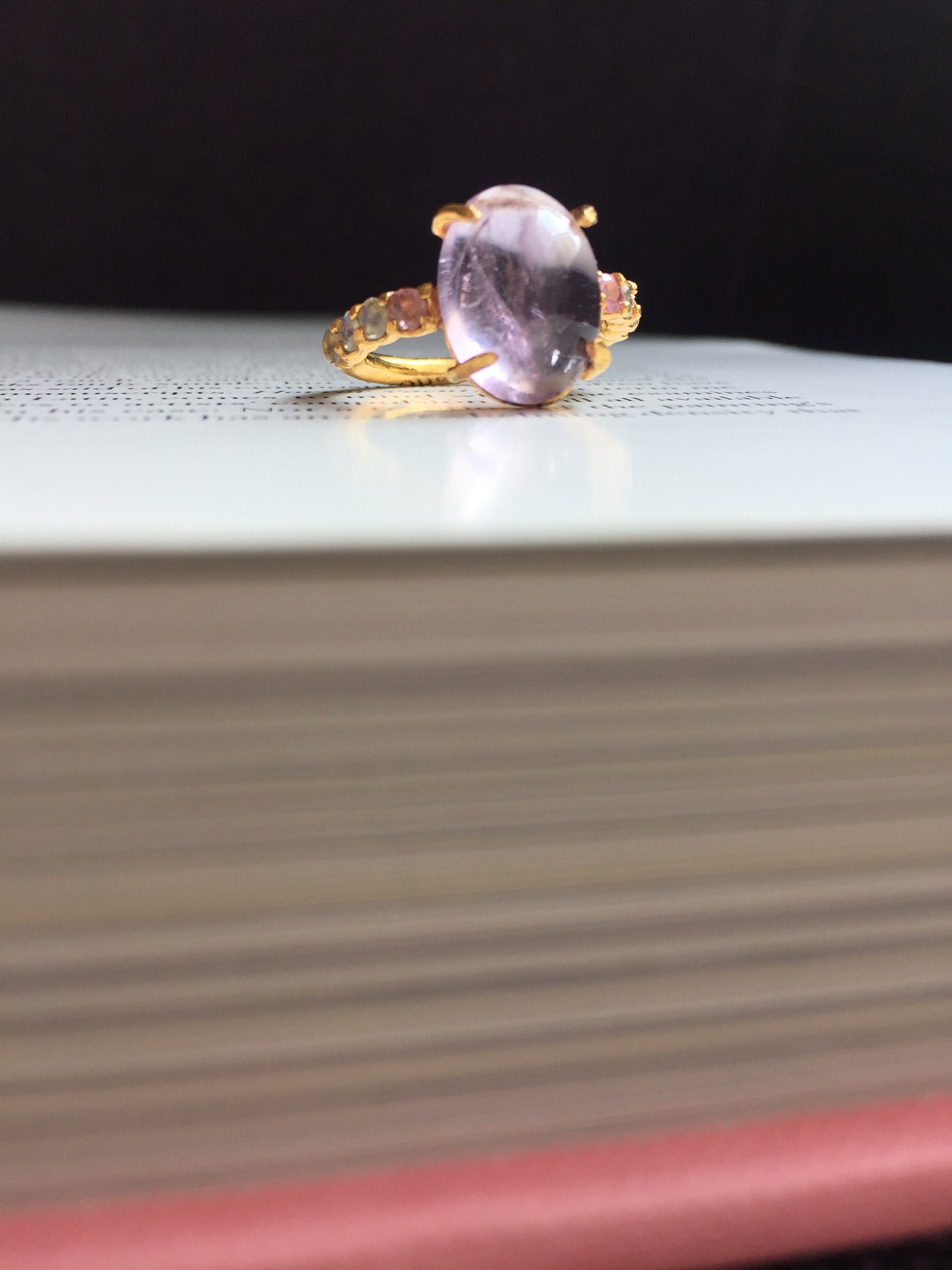 Amethyst × Pink Sapphire × Moonstone