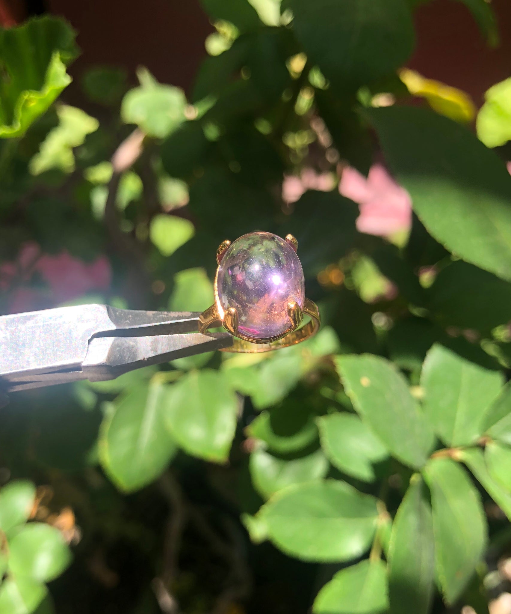 bibidi babidi amethyst ring